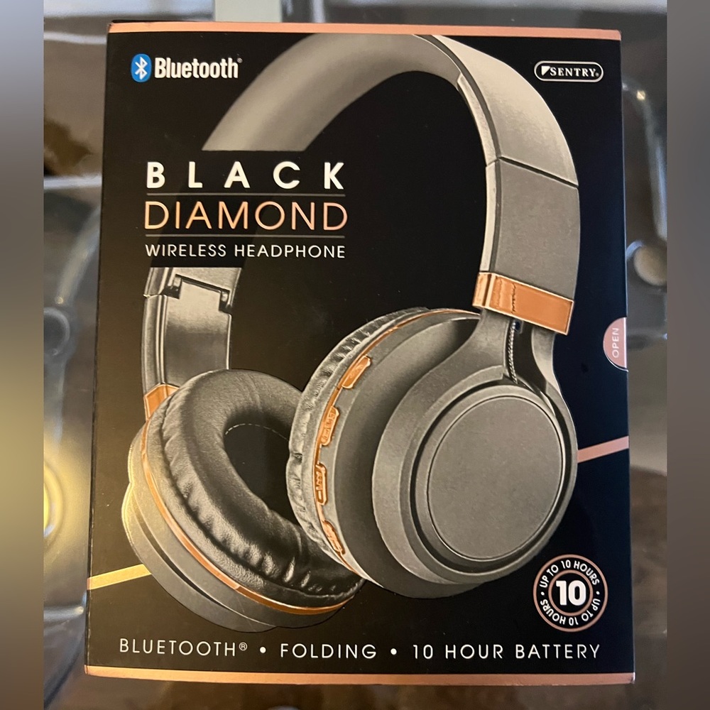 Sentry Black Diamond Pro Wireless Headphones